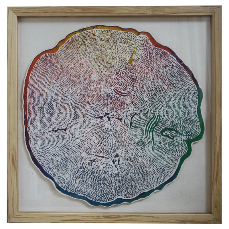 Queen of the Forest - Holi #05 (2022) double printed framed